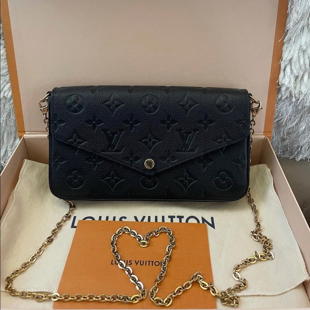 Authentic Louis Vuitton Empriente Pochette Féliece